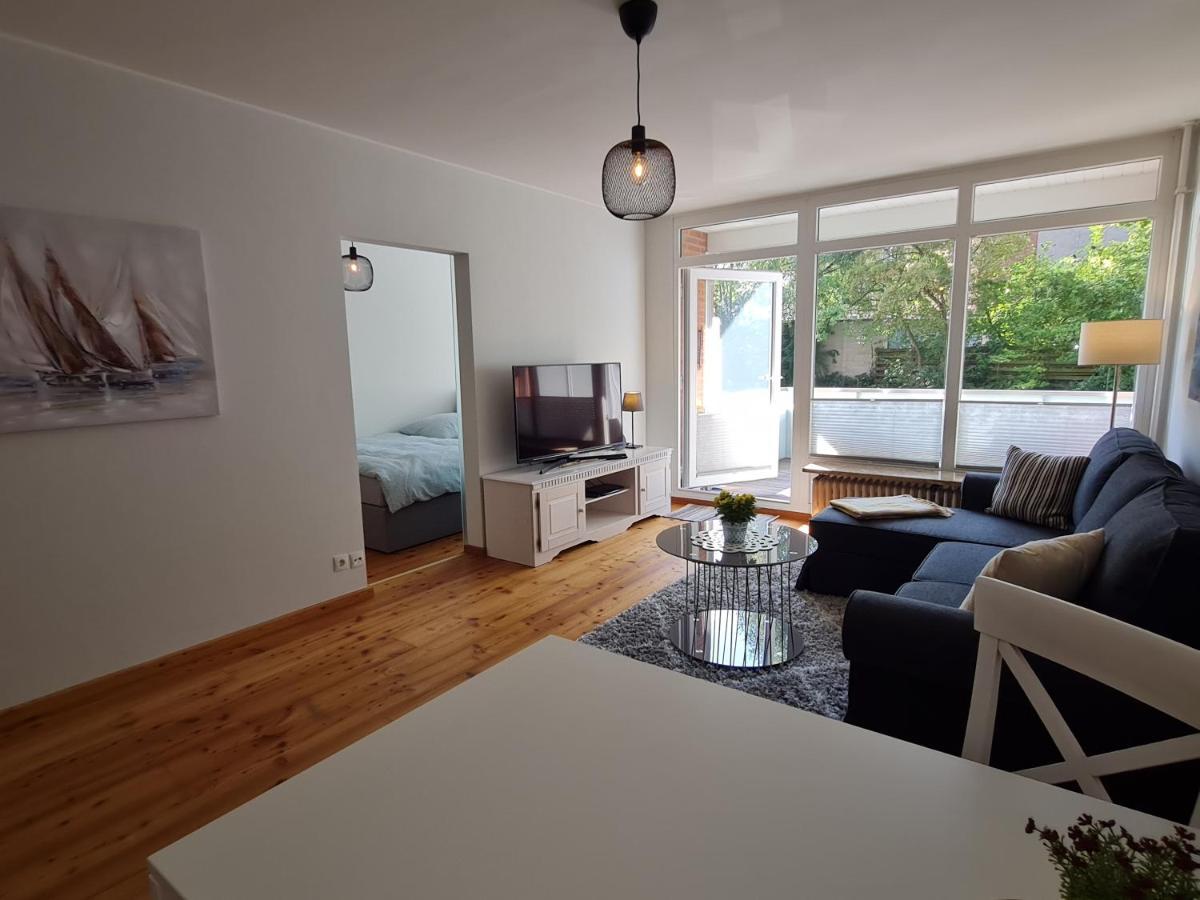 Wohnung Fleethoern - Zentral, Ruhig, Mit Parkplatz Und Balkon Kiel Ngoại thất bức ảnh